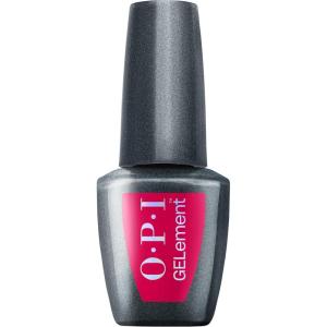 OPI GELement LED Cure Gel Nail Polish System | DIY Salon Quality | Assorted Colors, Base & Top Coat | LED Curing Lamp | Starter Kit + Prep Supplies | Sold Separately | Vegan | Soak Off Removal(Clawberry Margarita | Opaque Bright Hot Pink Crème)