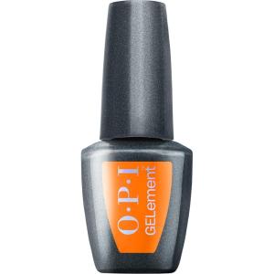 OPI GELement LED Cure Gel Nail Polish System | DIY Salon Quality | Assorted Colors, Base & Top Coat | LED Curing Lamp | Starter Kit + Prep Supplies | Sold Separately | Vegan | Soak Off Removal(Peel Good Factor | Opaque Bright Warm Orange Crème)
