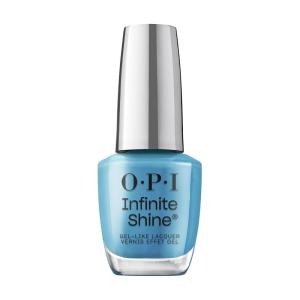 OPI Infinite Shine Nail Polish | Blues & Greens | Gel-like Wear & Shine | Vegan, Long Lasting, Streak Free(Never Leavin’ Blue)