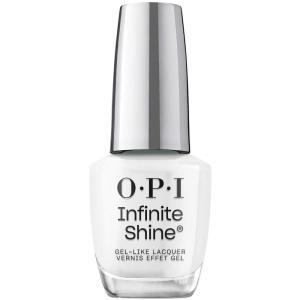 OPI Infinite Shine Nail Polish | Whites, Grays & Blacks | Gel-like Wear & Shine | Vegan, Long Lasting, Streak Free(Alpine Snow)