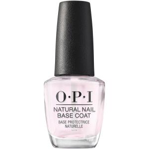 OPI Nail Lacquer Base Coat | Clear Nail Polish Base Coat |Chip Resistant, Protects Nails, Prevents Discoloration(Natural Nail Base Coat)
