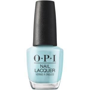 OPI Nail Lacquer Classic Nail Polish Colors | Blue & Green Shades | Crème, Shimmer, and Glitter Chip Resistant Nail-Polish | Fast Drying, Streak-free Formula | 0.5 Fl Oz(NFTease me | Opaque Bright Blue)