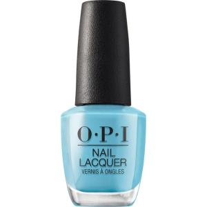 OPI Nail Lacquer Classic Nail Polish Colors | Blue & Green Shades | Crème, Shimmer, and Glitter Chip Resistant Nail-Polish | Fast Drying, Streak-free Formula | 0.5 Fl Oz(Can’t Find My Czechbook | Opaque Bright Blue)