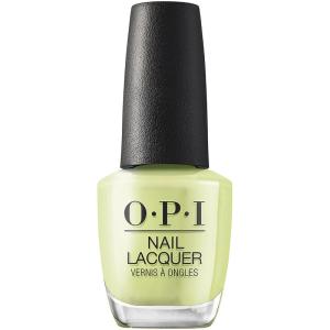 OPI Nail Lacquer Classic Nail Polish Colors | Blue & Green Shades | Crème, Shimmer, and Glitter Chip Resistant Nail-Polish | Fast Drying, Streak-free Formula | 0.5 Fl Oz(Clear Your Cash | Opaque Bright Green)