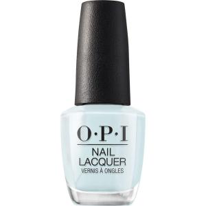 OPI Nail Lacquer Classic Nail Polish Colors | Blue & Green Shades | Crème, Shimmer, and Glitter Chip Resistant Nail-Polish | Fast Drying, Streak-free Formula | 0.5 Fl Oz(Suzi Without a Paddle | Opaque Soft Blue)