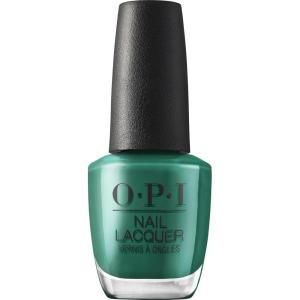 OPI Nail Lacquer Classic Nail Polish Colors | Blue & Green Shades | Crème, Shimmer, and Glitter Chip Resistant Nail-Polish | Fast Drying, Streak-free Formula | 0.5 Fl Oz(Rated Pea-G | Opaque Dark Green)