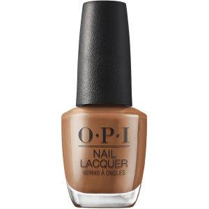 OPI Nail Lacquer Classic Nail Polish Colors | Nude & Brown Shades | Crème, Shimmer, and Glitter Chip Resistant Nail-Polish | Fast Drying, Streak-free Formula | 0.5 Fl Oz(Material Gowrl | Opaque Dark Brown)