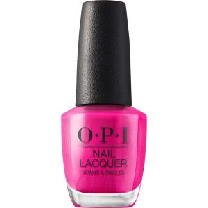 OPI Nail Lacquer Classic Nail Polish Colors | Pink & Purple Shades | Crème, Shimmer, and Glitter Chip Resistant Nail-Polish | Fast Drying, Streak-free Formula | 0.5 Fl Oz(La Paz-itively Hot | Opaque Bright Pink Pearl)