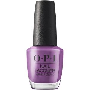 OPI Nail Lacquer Classic Nail Polish Colors | Pink & Purple Shades | Crème, Shimmer, and Glitter Chip Resistant Nail-Polish | Fast Drying, Streak-free Formula | 0.5 Fl Oz(Medi-take It All In | Purple)