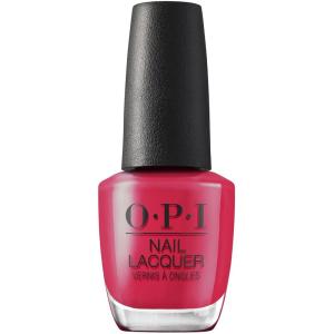 OPI Nail Lacquer Classic Nail Polish Colors | Red Shades | Crème, Shimmer, and Glitter Chip Resistant Nail-Polish | Fast Drying, Streak-free Formula | 0.5 Fl Oz(Cyber Cherry on Top | Opaque Bright Pink Metallic)