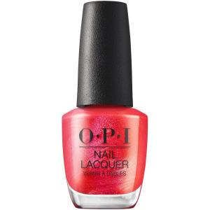 OPI Nail Lacquer Classic Nail Polish Colors | Red Shades | Crème, Shimmer, and Glitter Chip Resistant Nail-Polish | Fast Drying, Streak-free Formula | 0.5 Fl Oz(Heart and Con-soul | Opaque Bright Red Shimmer)
