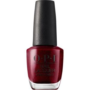 OPI Nail Lacquer Classic Nail Polish Colors | Red Shades | Crème, Shimmer, and Glitter Chip Resistant Nail-Polish | Fast Drying, Streak-free Formula | 0.5 Fl Oz(I’m Not Really a Waitress | Opaque Dark Red Pearl)
