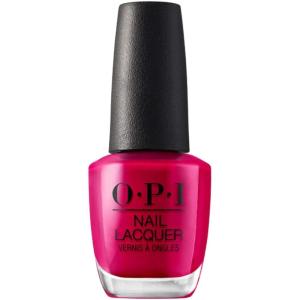 OPI Nail Lacquer Classic Nail Polish Colors | Red Shades | Crème, Shimmer, and Glitter Chip Resistant Nail-Polish | Fast Drying, Streak-free Formula | 0.5 Fl Oz(Madam President | Opaque Dark Red)