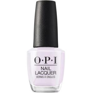 OPI Nail Lacquer Classic Nail Polish Colors | White, Gray & Black Shades | Crème, Shimmer, and Glitter Chip Resistant Nail-Polish | Fast Drying, Streak-free Formula | 0.5 Fl Oz(Hue is the Artist? | Opaque Soft White)