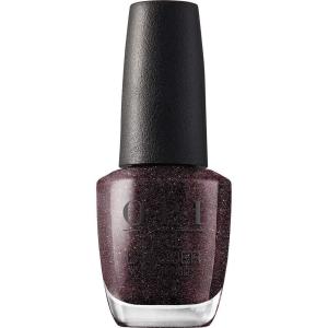 OPI Nail Lacquer Classic Nail Polish Colors | White, Gray & Black Shades | Crème, Shimmer, and Glitter Chip Resistant Nail-Polish | Fast Drying, Streak-free Formula | 0.5 Fl Oz(My Private Jet | Opaque Dark Black Shimmer)