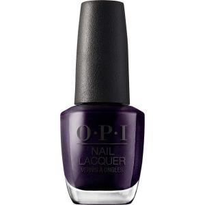 OPI Nail Lacquer Classic Nail Polish Colors | White, Gray & Black Shades | Crème, Shimmer, and Glitter Chip Resistant Nail-Polish | Fast Drying, Streak-free Formula | 0.5 Fl Oz(OPI Ink. | Opaque Dark Purple Shimmer)
