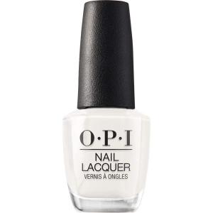 OPI Nail Lacquer Classic Nail Polish Colors | White, Gray & Black Shades | Crème, Shimmer, and Glitter Chip Resistant Nail-Polish | Fast Drying, Streak-free Formula | 0.5 Fl Oz(Funny Bunny | Sheer Soft White)
