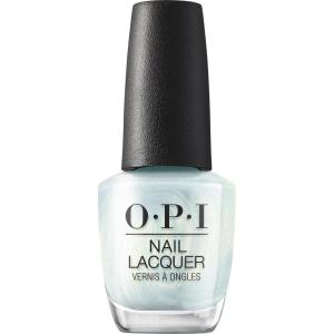OPI Nail Lacquer Classic Nail Polish Colors | White, Gray & Black Shades | Crème, Shimmer, and Glitter Chip Resistant Nail-Polish | Fast Drying, Streak-free Formula | 0.5 Fl Oz(Air We Go | Sheer Pastel Sky Blue Shimmer)