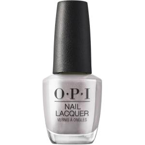 OPI Nail Lacquer Classic Nail Polish Colors | White, Gray & Black Shades | Crème, Shimmer, and Glitter Chip Resistant Nail-Polish | Fast Drying, Streak-free Formula | 0.5 Fl Oz(Chrome Clawz | Opaque Bright Silver Metallic)