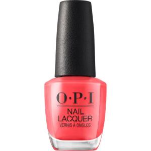 OPI Nail Lacquer Classic Nail Polish Colors | Yellow & Orange Shades | Crème, Shimmer, and Glitter Chip Resistant Nail-Polish | Fast Drying, Streak-free Formula | 0.5 Fl Oz(I Eat Mainely Lobster | Opaque Bright Orange)