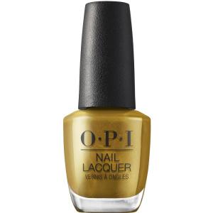 OPI Nail Lacquer Classic Nail Polish Colors | Yellow & Orange Shades | Crème, Shimmer, and Glitter Chip Resistant Nail-Polish | Fast Drying, Streak-free Formula | 0.5 Fl Oz(SaTURN Me On | Opaque Dark Brown Metallic)