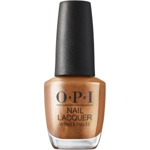 OPI Nail Lacquer Classic Nail Polish Colors | Yellow & Orange Shades | Crème, Shimmer, and Glitter Chip Resistant Nail-Polish | Fast Drying, Streak-free Formula | 0.5 Fl Oz(Millennium Mocha | Opaque Dark Brown Metallic)