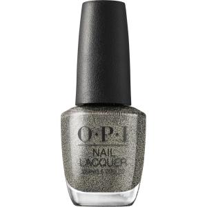 OPI Nail Lacquer Nail Polish Colors | Semi-Sheer, Opaque & Shimmer Winter Shades | Fast Drying, Streak Free & Chip Resistant Wear | Good Enough to Treat Collection | Holiday 2025(Tempted to Lick-orice | Opaque Dark Cool Gray Shimmer)