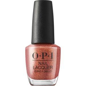 OPI Nail Lacquer Nail Polish Colors | Semi-Sheer, Opaque & Shimmer Winter Shades | Fast Drying, Streak Free & Chip Resistant Wear | Good Enough to Treat Collection | Holiday 2025(Ginger Snapped | Opaque Dark Warm Copper Brown Shimmer)