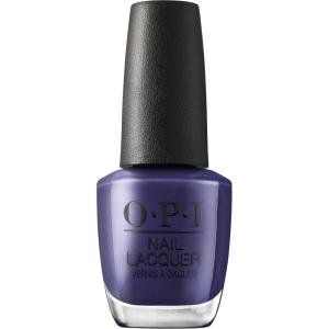 OPI Nail Lacquer Nail Polish Colors | Semi-Sheer, Opaque & Shimmer Winter Shades | Fast Drying, Streak Free & Chip Resistant Wear | Good Enough to Treat Collection | Holiday 2025(Havin’ a Candy Ol’ Time | Opaque Neutral Dark Blue Crème)