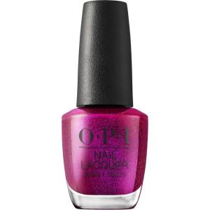 OPI Nail Lacquer Nail Polish Colors | Semi-Sheer, Opaque & Shimmer Winter Shades | Fast Drying, Streak Free & Chip Resistant Wear | Good Enough to Treat Collection | Holiday 2025(Berry and Bright | Opaque Dark Neutral Purple with Pink Shimmer)