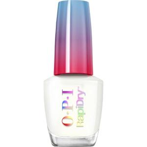 OPI RapiDry Quick Dry Nail Polish Colors | Opaque, Crème, & Shimmer Winter Shades | Smudge Proof, and Fast Drying in 60 Seconds | Vegan Formula | Snow Time to Waste | Holiday 2025(Love at Frost Sight | Opaque Bright Neutral White)