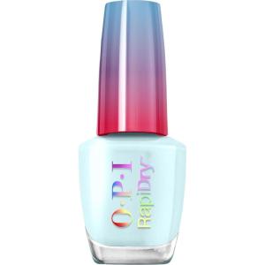 OPI RapiDry Quick Dry Nail Polish Colors | Opaque, Crème, & Shimmer Winter Shades | Smudge Proof, and Fast Drying in 60 Seconds | Vegan Formula | Snow Time to Waste | Holiday 2025(Baby Blue Me Away | Opaque Light Blue)
