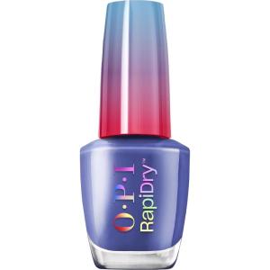 OPI RapiDry Quick Dry Nail Polish Colors | Opaque, Crème, & Shimmer Winter Shades | Smudge Proof, and Fast Drying in 60 Seconds | Vegan Formula | Snow Time to Waste | Holiday 2025(To Dry For | Soft Blue)