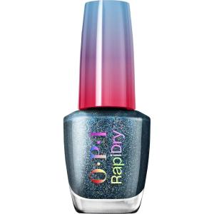 OPI RapiDry Quick Dry Nail Polish Colors | Opaque, Crème, & Shimmer Winter Shades | Smudge Proof, and Fast Drying in 60 Seconds | Vegan Formula | Snow Time to Waste | Holiday 2025(All Dry n’ Mighty | Deep Blue Shimmer)