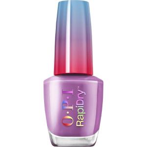 OPI RapiDry Quick Dry Nail Polish Colors | Opaque, Crème, & Shimmer Winter Shades | Smudge Proof, and Fast Drying in 60 Seconds | Vegan Formula | Snow Time to Waste | Holiday 2025(Bright Back at It | Bright Purple)