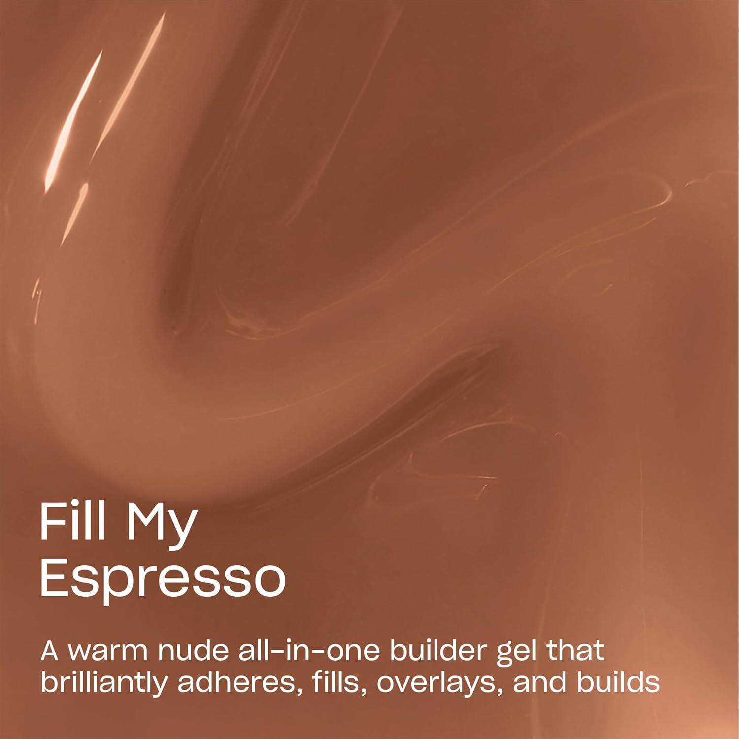 imageOPI GELevate 4in1 Nail Builder Gel UV Cure Gel Builder Nail Polish Vegan 15 MLFill My Espresso