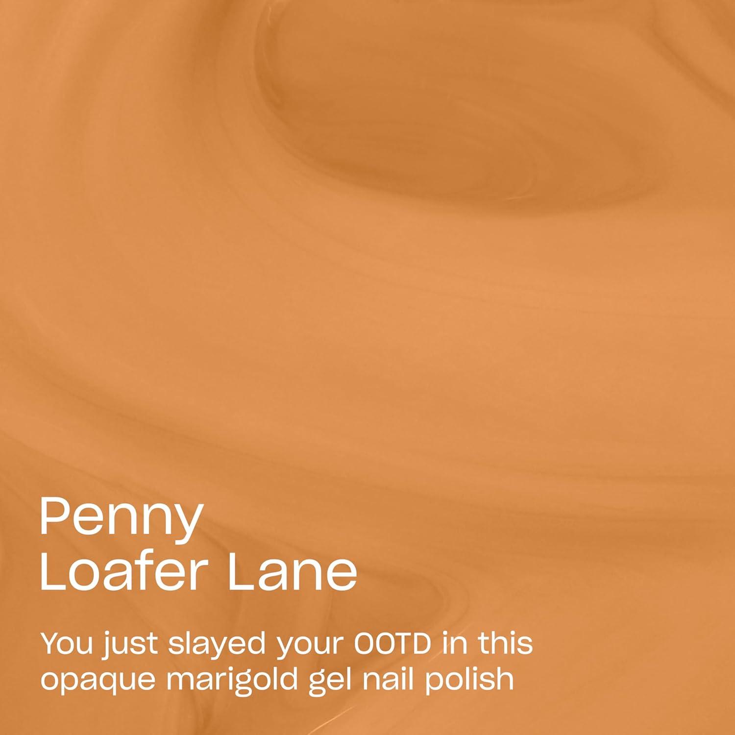 imageOPI GelColor Opaque Crme and Sheer Shades Long Lasting UV Cure Gel Nail Polish with High Shine Vegan amp HEMA Free Whats Your Manitude Fall 2025Penny Loafer Lane Opaque Dark Yellow Marigold