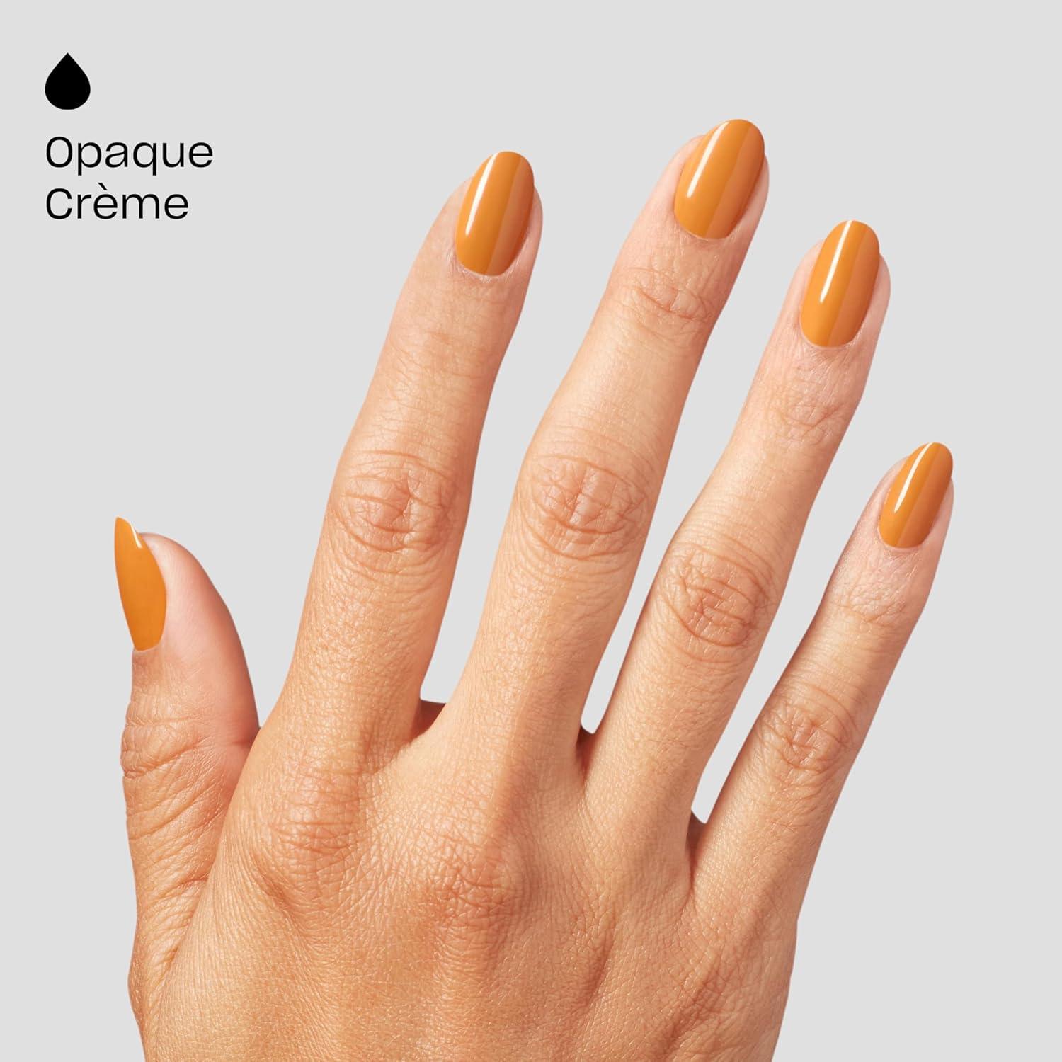 imageOPI GelColor Opaque Crme and Sheer Shades Long Lasting UV Cure Gel Nail Polish with High Shine Vegan amp HEMA Free Whats Your Manitude Fall 2025Penny Loafer Lane Opaque Dark Yellow Marigold