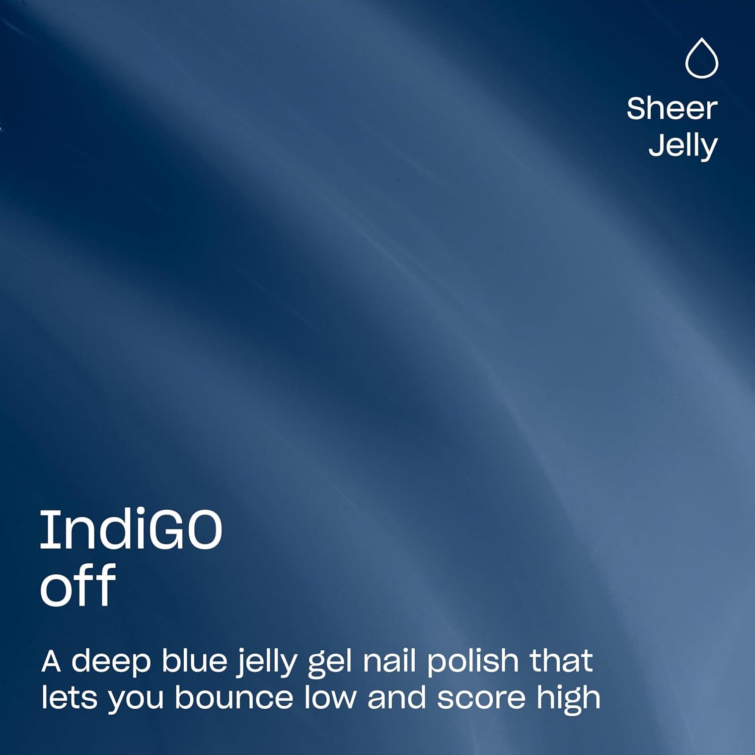 imageOPI GelColor LED Cure Gel Nail Polish Blue amp Green Shades SalonQuality Shine LongLasting Wear Easily Soak Off Removal Vegan amp HEMA Free 05 Fl OzIndiGO off SemiSheer Dark Navy Blue