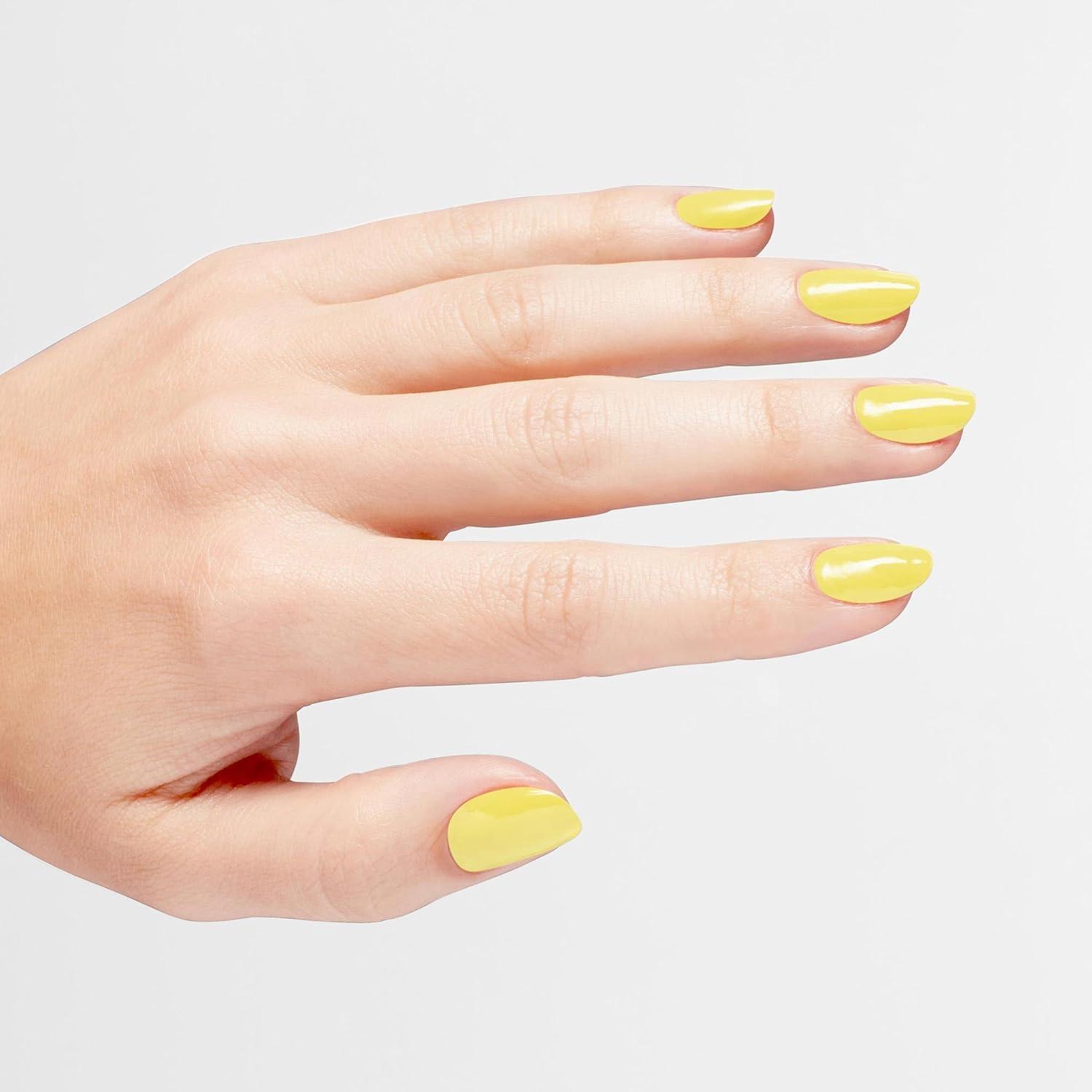 imageOPI Infinite Shine Nail Polish Yellows amp Oranges Gellike Wear amp Shine Vegan Long Lasting Streak FreeIts Always Stunny