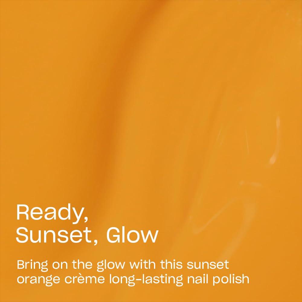 imageOPI Infinite Shine Nail Polish Yellows amp Oranges Gellike Wear amp Shine Vegan Long Lasting Streak FreeReady Sunset Glow