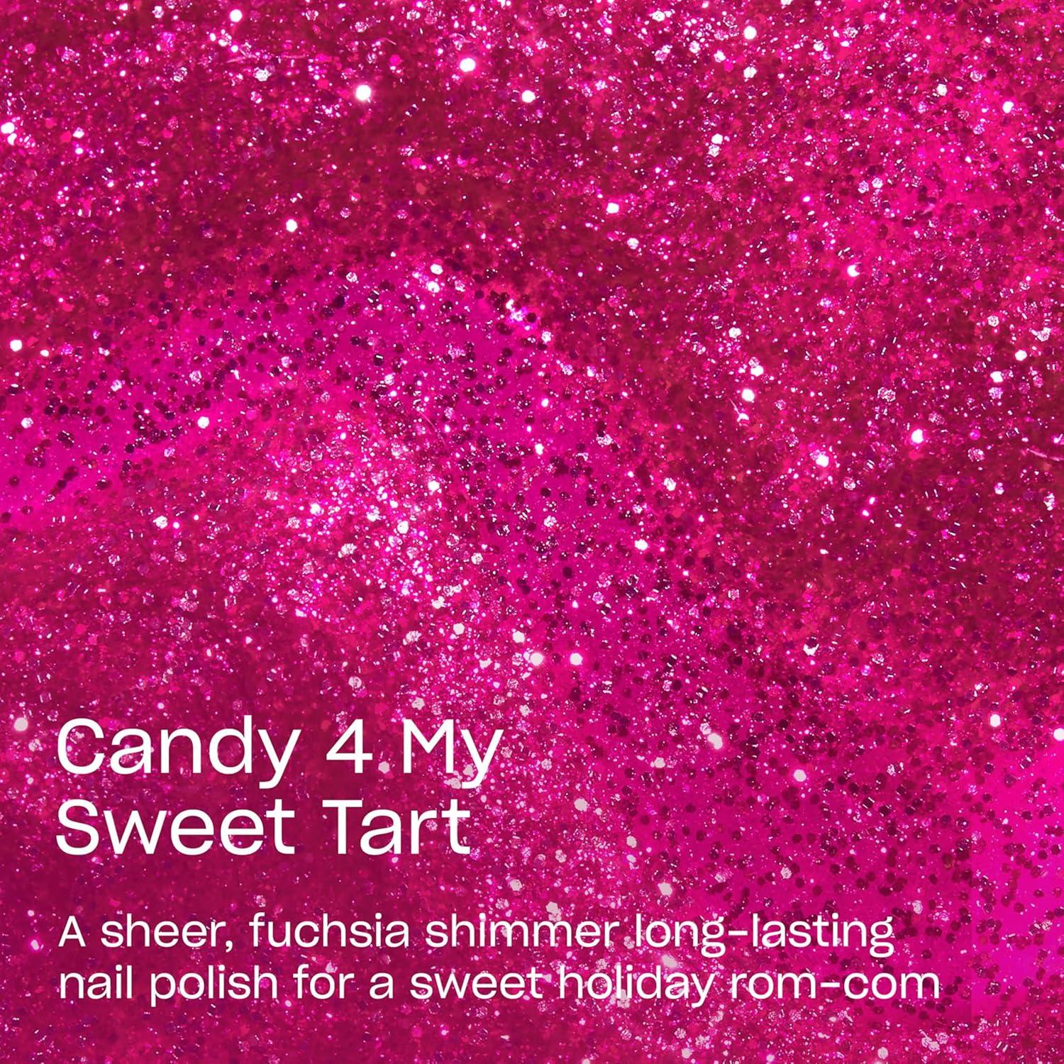 imageOPI Infinite Shine Nail Polish Colors SemiSheer Sheer Bright Opaque amp Shimmer Winter Shades Long Lasting Wear Good Enough to Treat Collection Holiday 2025Candy 4 My Sweet Tart Sheer Bright Fuchsia Pink Shimmer