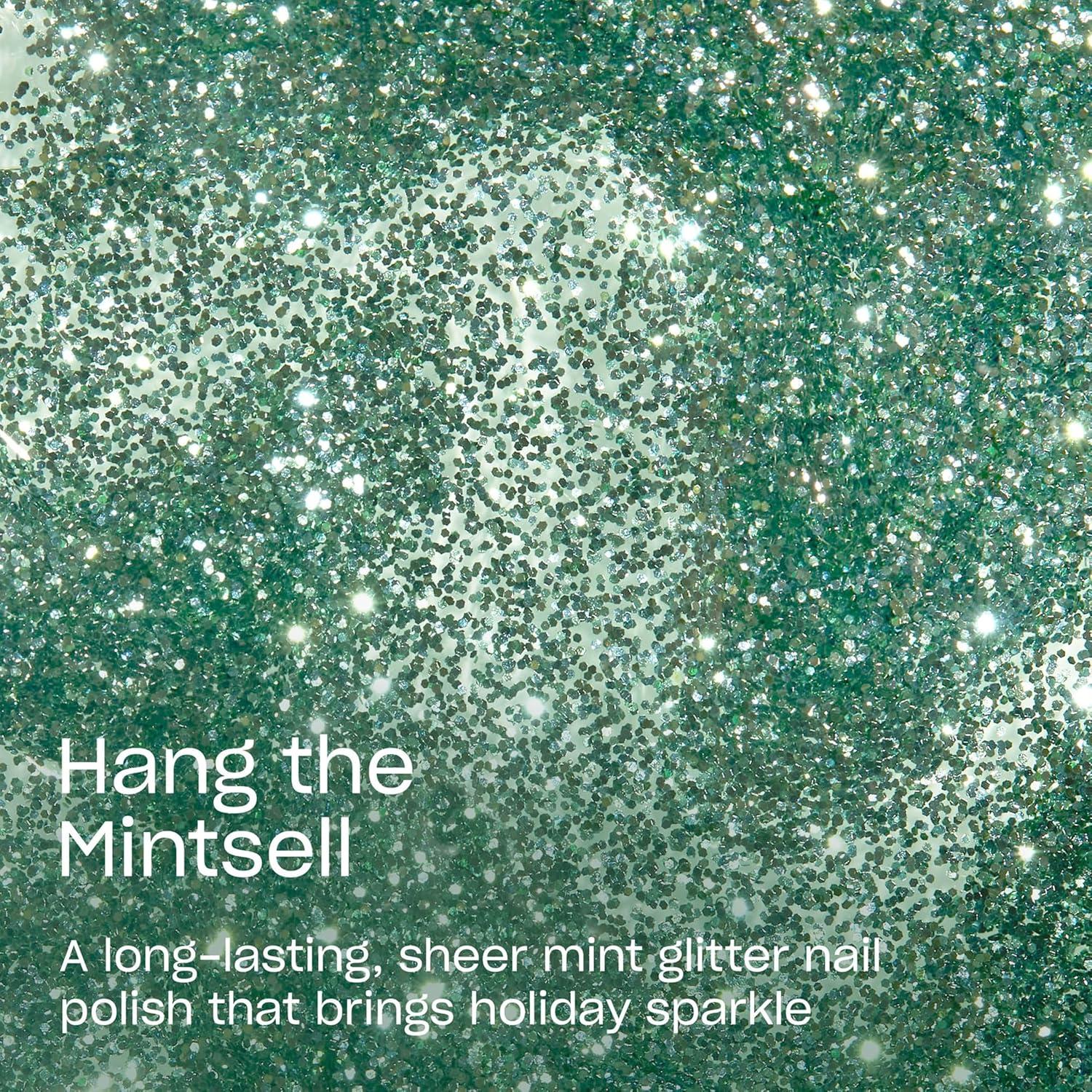 imageOPI Infinite Shine Nail Polish Colors SemiSheer Sheer Bright Opaque amp Shimmer Winter Shades Long Lasting Wear Good Enough to Treat Collection Holiday 2025Hang the Mintsell Sheer Bright Neutral Mint Green Shimmer