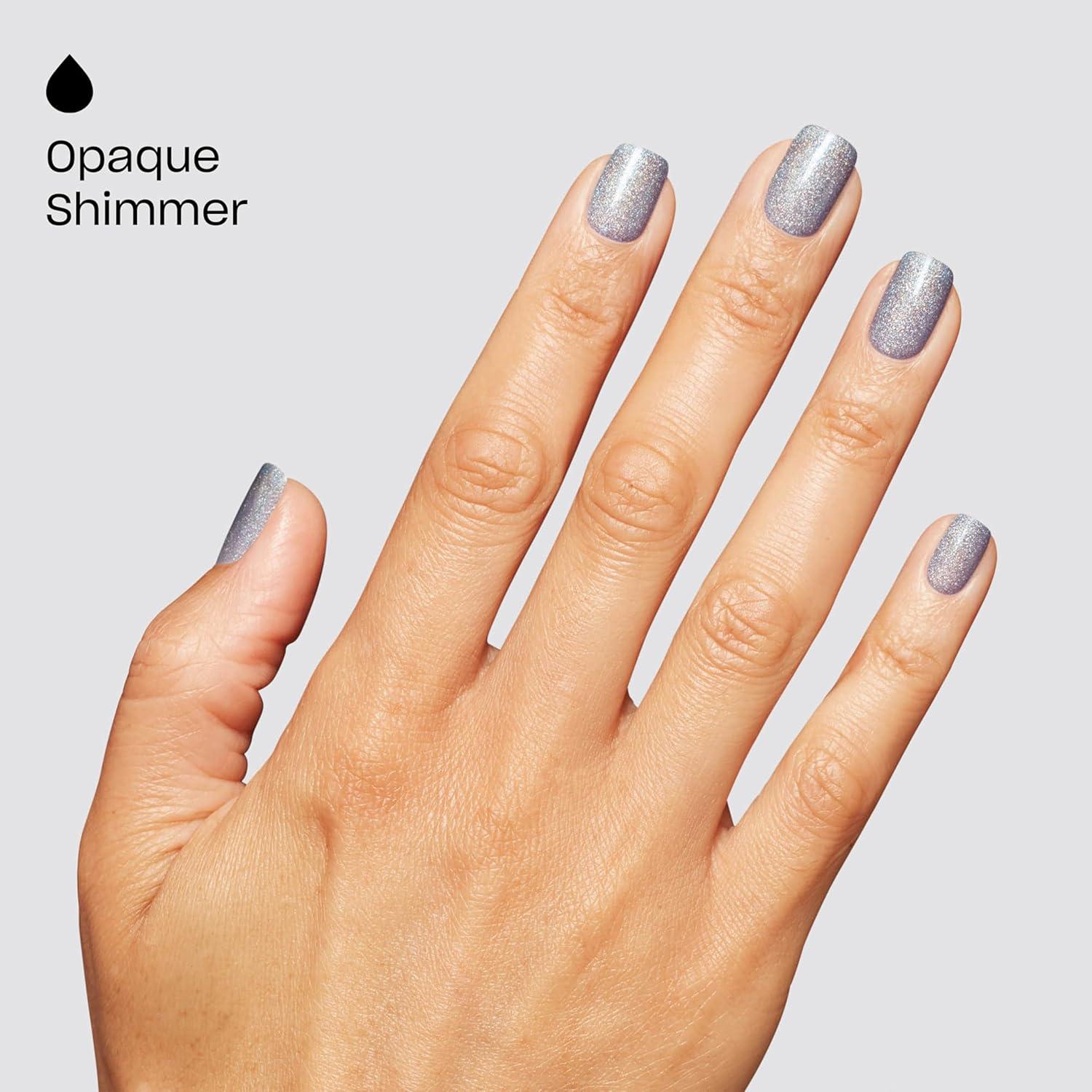 imageOPI Infinite Shine Nail Polish Colors SemiSheer Sheer Bright Opaque amp Shimmer Winter Shades Long Lasting Wear Good Enough to Treat Collection Holiday 2025Put the Icy in Spicy Opaque Soft Cool Holographic Icy Blue Shimmer