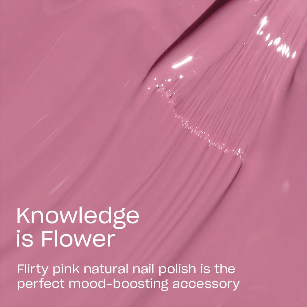 imageOPI Nature Strong Natural Origin 3Step System Botanical Base Coat Top Coat and Various Nail Polish Colors High Shine Color Protection EcoFriendly Plant Based Vegan amp Cruelty FreeKnowledge is Flower