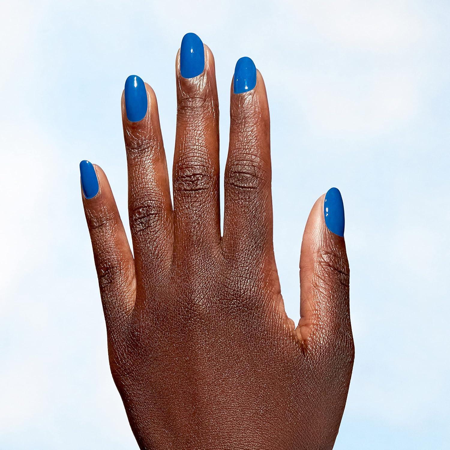 imageOPI Nature Strong Natural Origin 3Step System Botanical Base Coat Top Coat and Various Nail Polish Colors High Shine Color Protection EcoFriendly Plant Based Vegan amp Cruelty FreeShore is Something