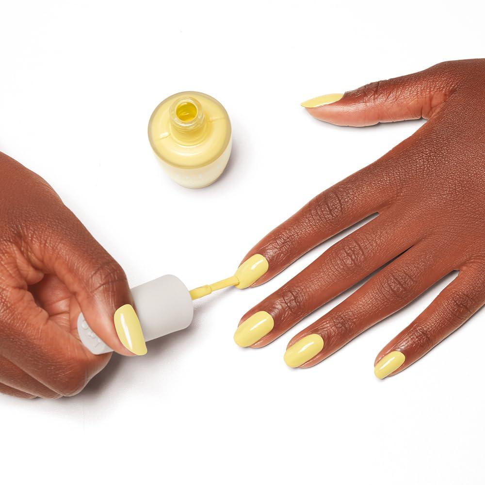 imageOPI Nature Strong Natural Origin 3Step System Botanical Base Coat Top Coat and Various Nail Polish Colors High Shine Color Protection EcoFriendly Plant Based Vegan amp Cruelty FreeMake My Daisy