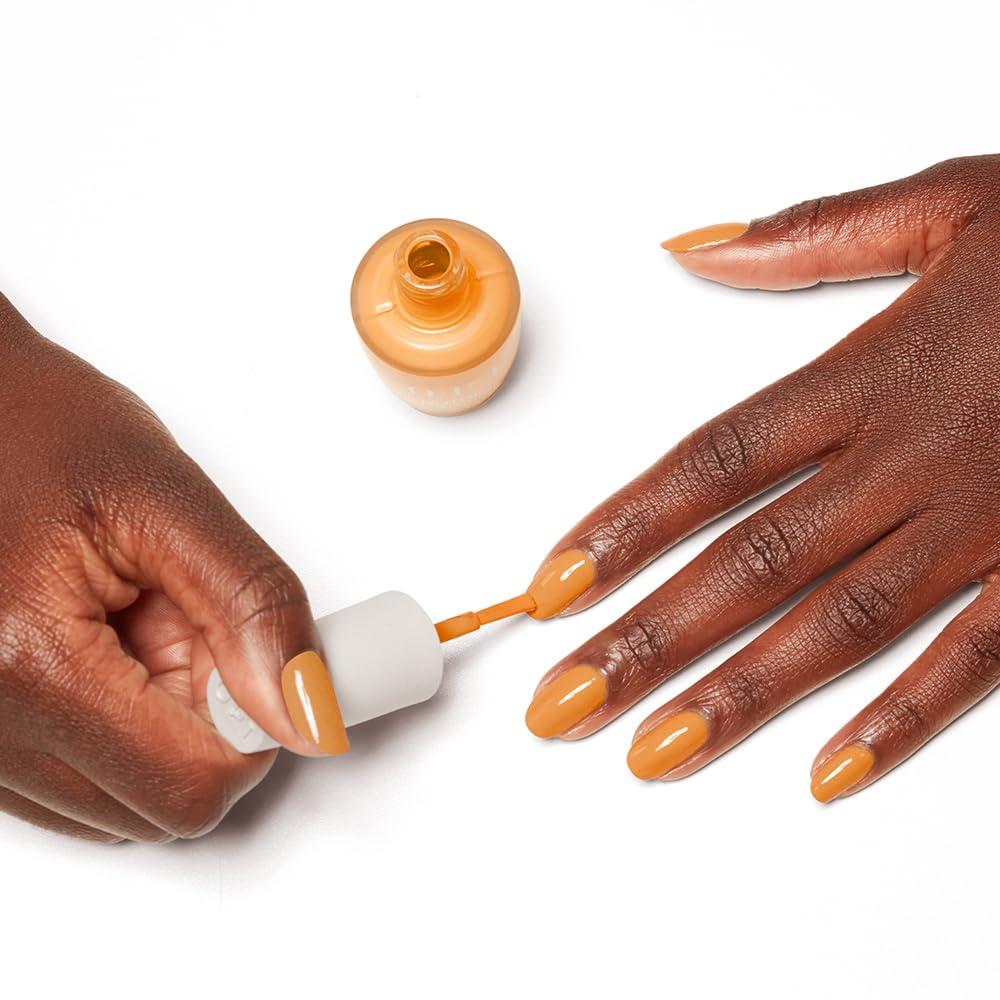 imageOPI Nature Strong Natural Origin 3Step System Botanical Base Coat Top Coat and Various Nail Polish Colors High Shine Color Protection EcoFriendly Plant Based Vegan amp Cruelty FreeBee the Change