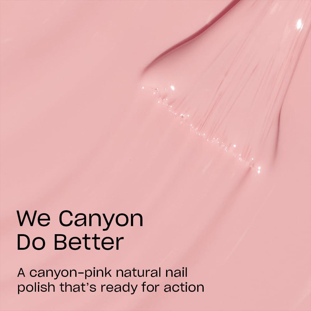 imageOPI Nature Strong Natural Origin 3Step System Botanical Base Coat Top Coat and Various Nail Polish Colors High Shine Color Protection EcoFriendly Plant Based Vegan amp Cruelty FreeWe Canyon Do Better