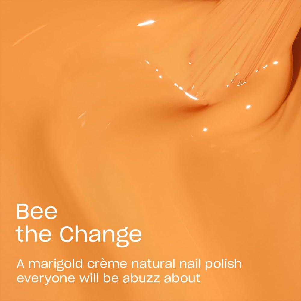 imageOPI Nature Strong Natural Origin 3Step System Botanical Base Coat Top Coat and Various Nail Polish Colors High Shine Color Protection EcoFriendly Plant Based Vegan amp Cruelty FreeBee the Change